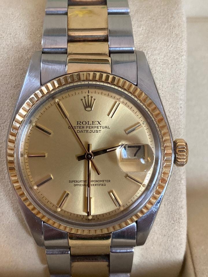Rolex | Datejust | 1601 | Gold/Steel | 36 mm | Steel | Gold | Automatic