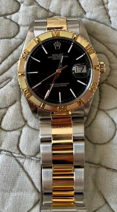 Rolex | Datejust | 13/1625-8-16 | Steel | 36 mm | Gold/Steel | Black | Automatic