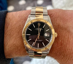 Rolex | Datejust | 13/1625-8-16 | Steel | 36 mm | Gold/Steel | Black | Automatic