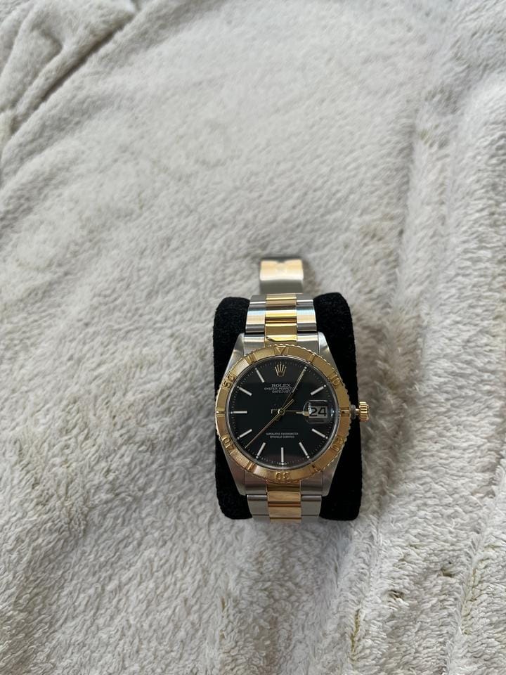 Rolex | Datejust | 13/1625-8-16 | Steel | 36 mm | Gold/Steel | Black | Automatic