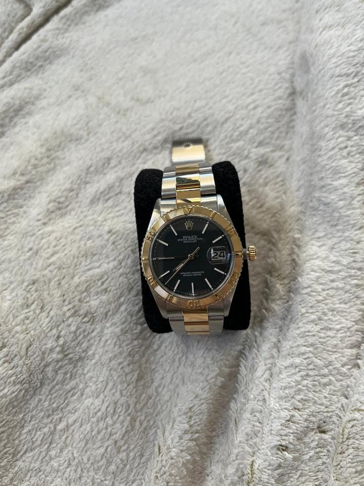 Rolex | Datejust | 13/1625-8-16 | Steel | 36 mm | Gold/Steel | Black | Automatic