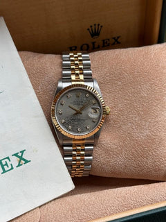 Rolex | Datejust | 68273 | Steel | 31 mm | Gold/Steel | Grey | Automatic