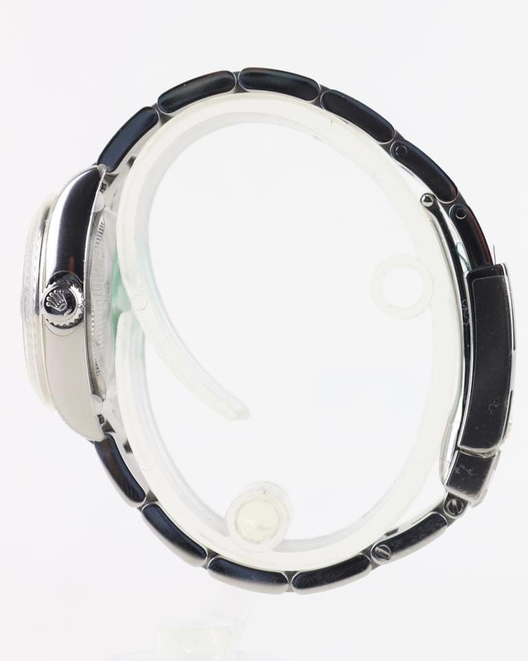 Rolex | Datejust | 179174 | White gold and steel | 26 mm | Steel | Black | Automatic