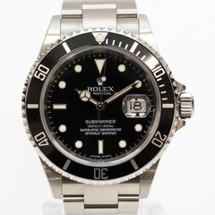 Rolex | Submariner | 16610 | Steel | 40 mm | Steel | Black | Automatic