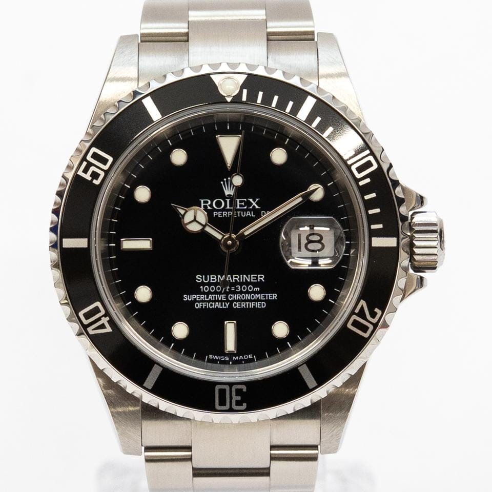 Rolex | Submariner | 16610 | Steel | 40 mm | Steel | Black | Automatic