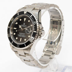 Rolex | Submariner | 16610 | Steel | 40 mm | Steel | Black | Automatic