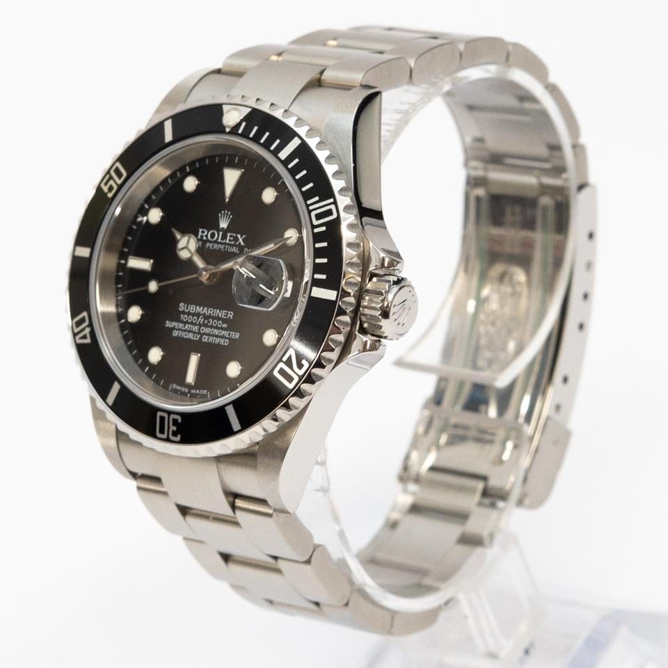 Rolex | Submariner | 16610 | Steel | 40 mm | Steel | Black | Automatic