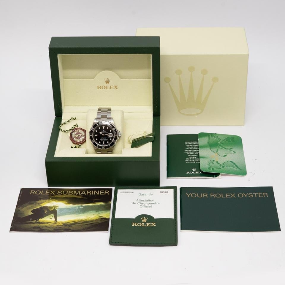 Rolex | Submariner | 16610 | Steel | 40 mm | Steel | Black | Automatic