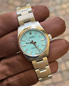 Rolex | Oyster Perpetual | 277200 | Steel | 31 mm | Steel | Turquoise | Automatic