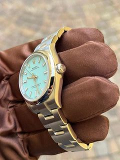 Rolex | Oyster Perpetual | 277200 | Steel | 31 mm | Steel | Turquoise | Automatic