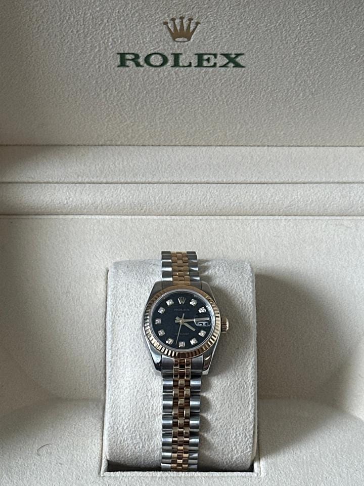 Rolex | Datejust | 179173 | Gold/Steel | 26 mm | Gold/Steel | Black | Automatic