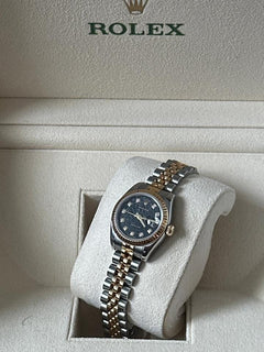Rolex | Datejust | 179173 | Gold/Steel | 26 mm | Gold/Steel | Black | Automatic