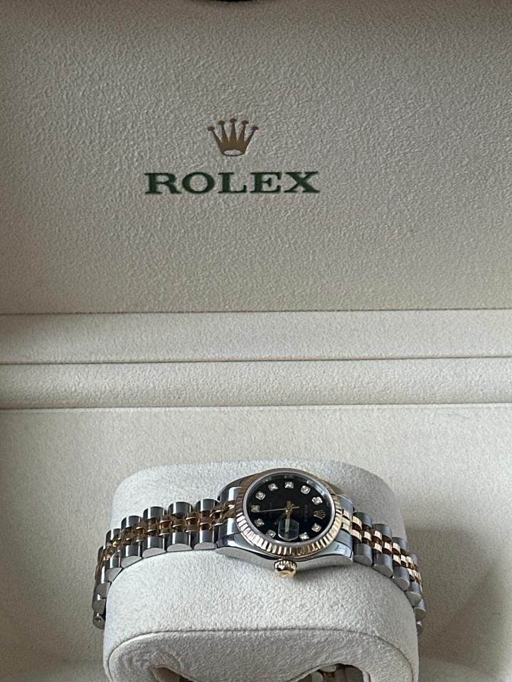 Rolex | Datejust | 179173 | Gold/Steel | 26 mm | Gold/Steel | Black | Automatic