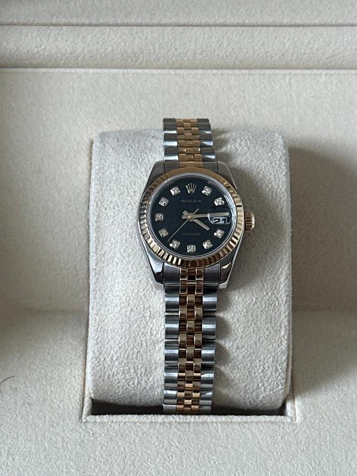 Rolex | Datejust | 179173 | Gold/Steel | 26 mm | Gold/Steel | Black | Automatic
