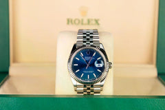 Rolex | Datejust | 126234 | Steel | 36 mm | Steel | Blue | Automatic
