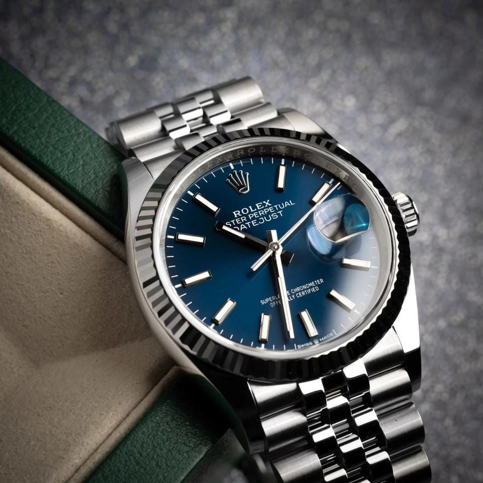 Rolex | Datejust | 126234 | Steel | 36 mm | Steel | Blue | Automatic