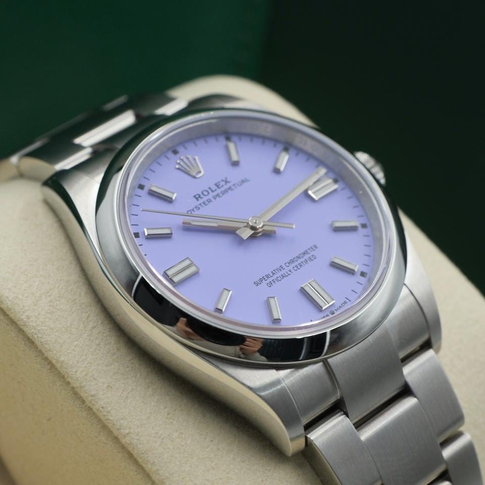 Rolex | Oyster Perpetual | 134300 | Steel | 41 mm | Steel | Purple | Automatic