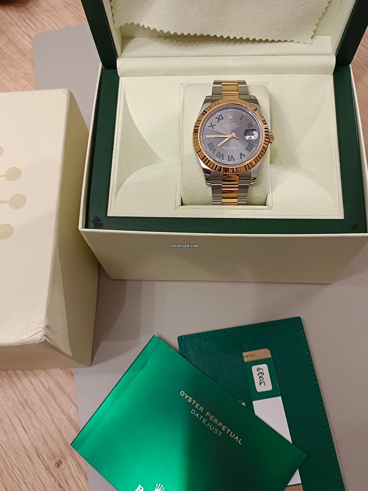 Rolex | Datejust | 116333 | Gold/Steel | 41 mm | Gold/Steel | Silver | Automatic