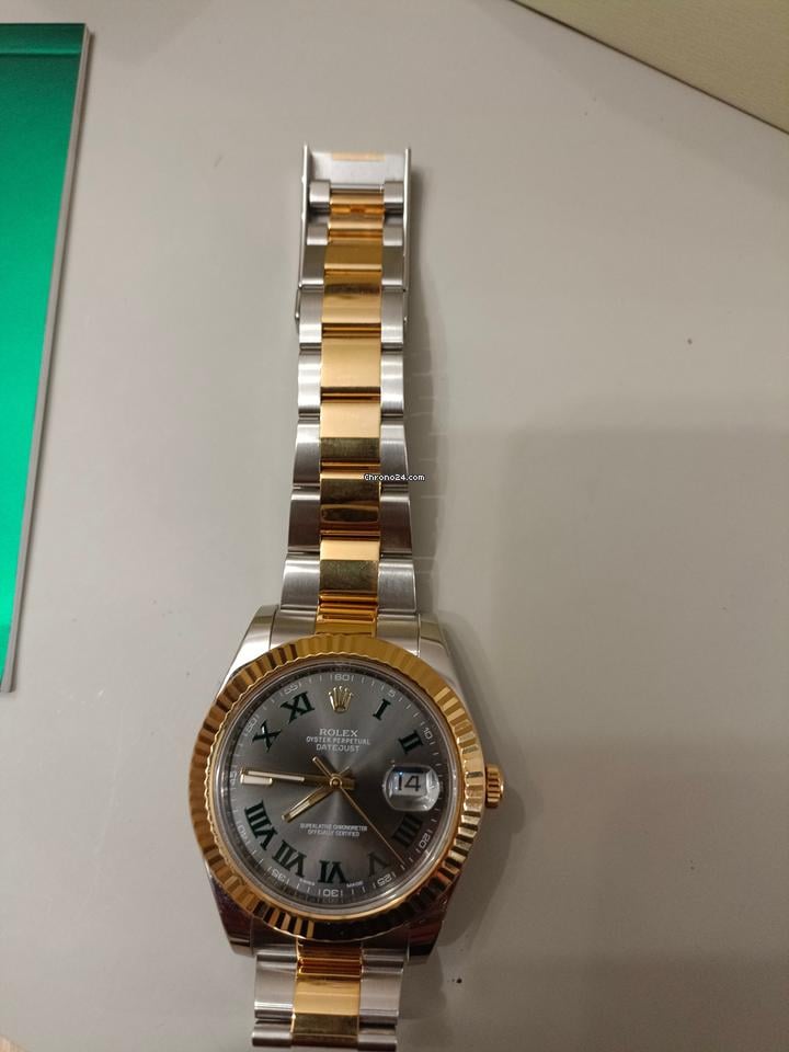 Rolex | Datejust | 116333 | Gold/Steel | 41 mm | Gold/Steel | Silver | Automatic