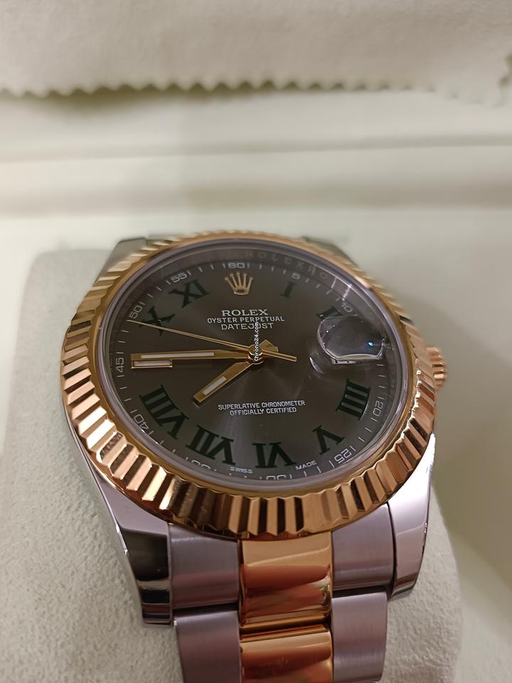 Rolex | Datejust | 116333 | Gold/Steel | 41 mm | Gold/Steel | Silver | Automatic