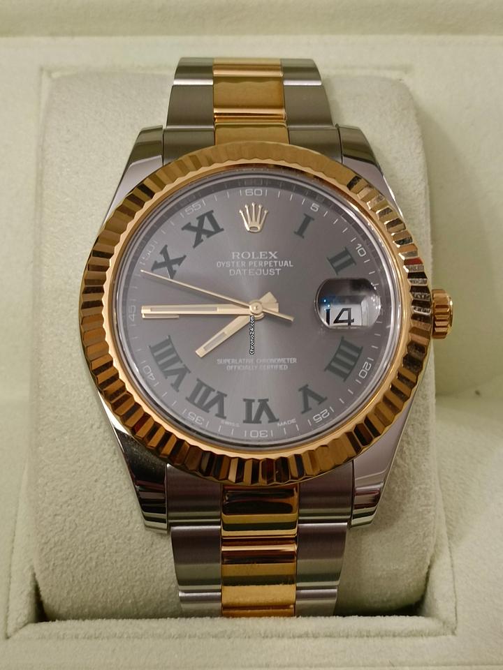 Rolex | Datejust | 116333 | Gold/Steel | 41 mm | Gold/Steel | Silver | Automatic
