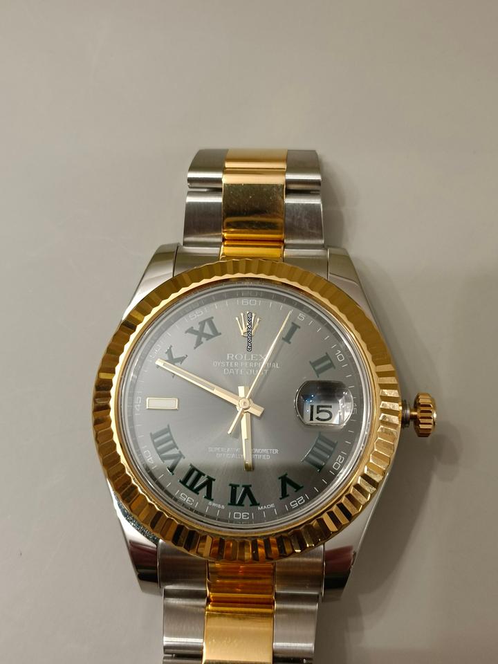 Rolex | Datejust | 116333 | Gold/Steel | 41 mm | Gold/Steel | Silver | Automatic