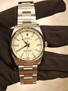 Rolex | Oyster Perpetual | 126000-011 | Steel | Steel | Green | Automatic