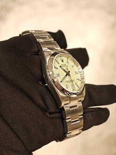 Rolex | Oyster Perpetual | 126000-011 | Steel | Steel | Green | Automatic