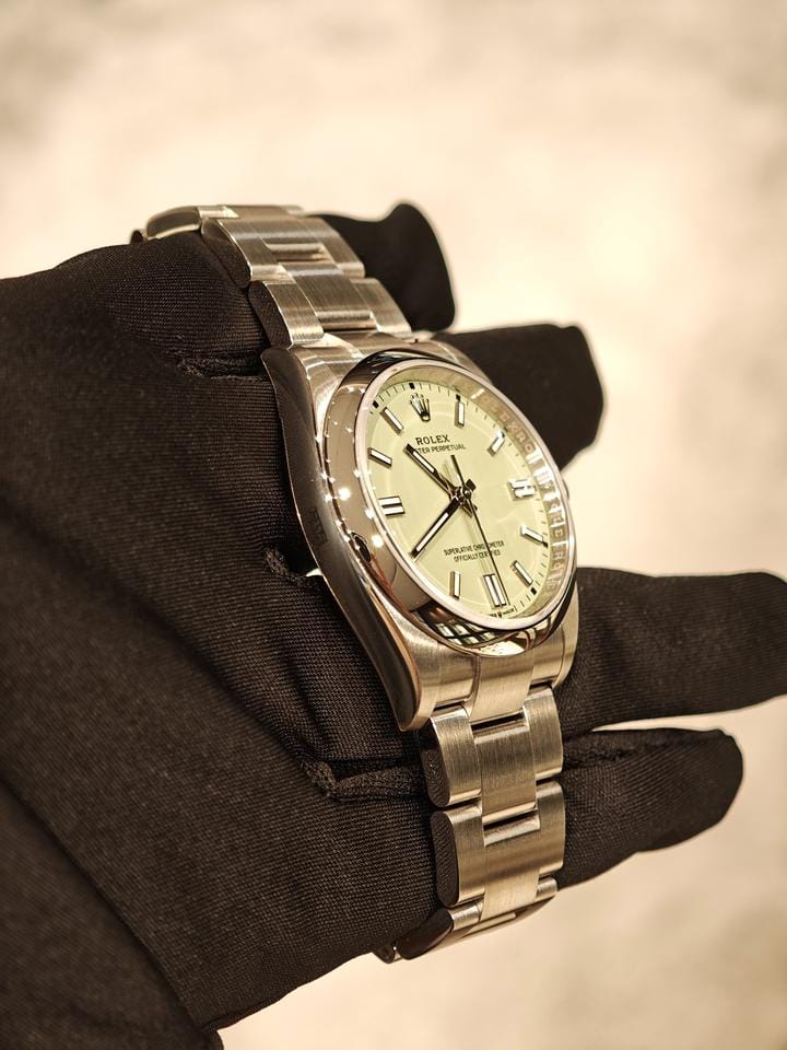 Rolex | Oyster Perpetual | 126000-011 | Steel | Steel | Green | Automatic