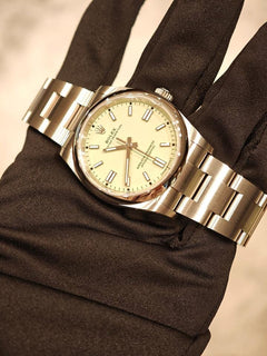 Rolex | Oyster Perpetual | 126000-011 | Steel | Steel | Green | Automatic