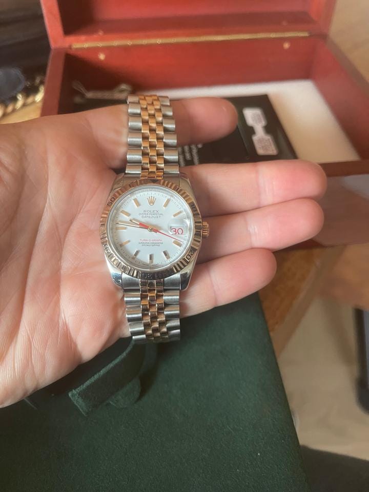 Rolex | Datejust | 116261 | Steel | 36 mm | Gold/Steel | White | Automatic