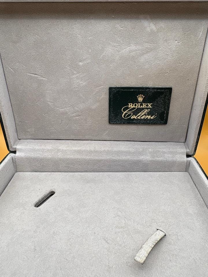 Rolex | Cellini | 4112 | Yellow gold | 32 x 38 mm | Leather | White | Manual winding
