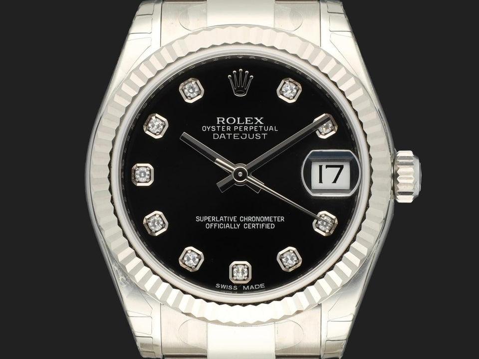 Rolex | Datejust | 178274 | Steel | 31 mm | Steel | Black | Automatic