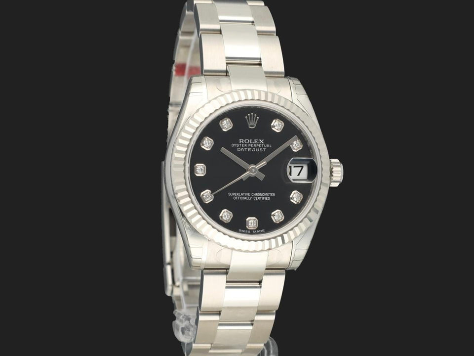 Rolex | Datejust | 178274 | Steel | 31 mm | Steel | Black | Automatic