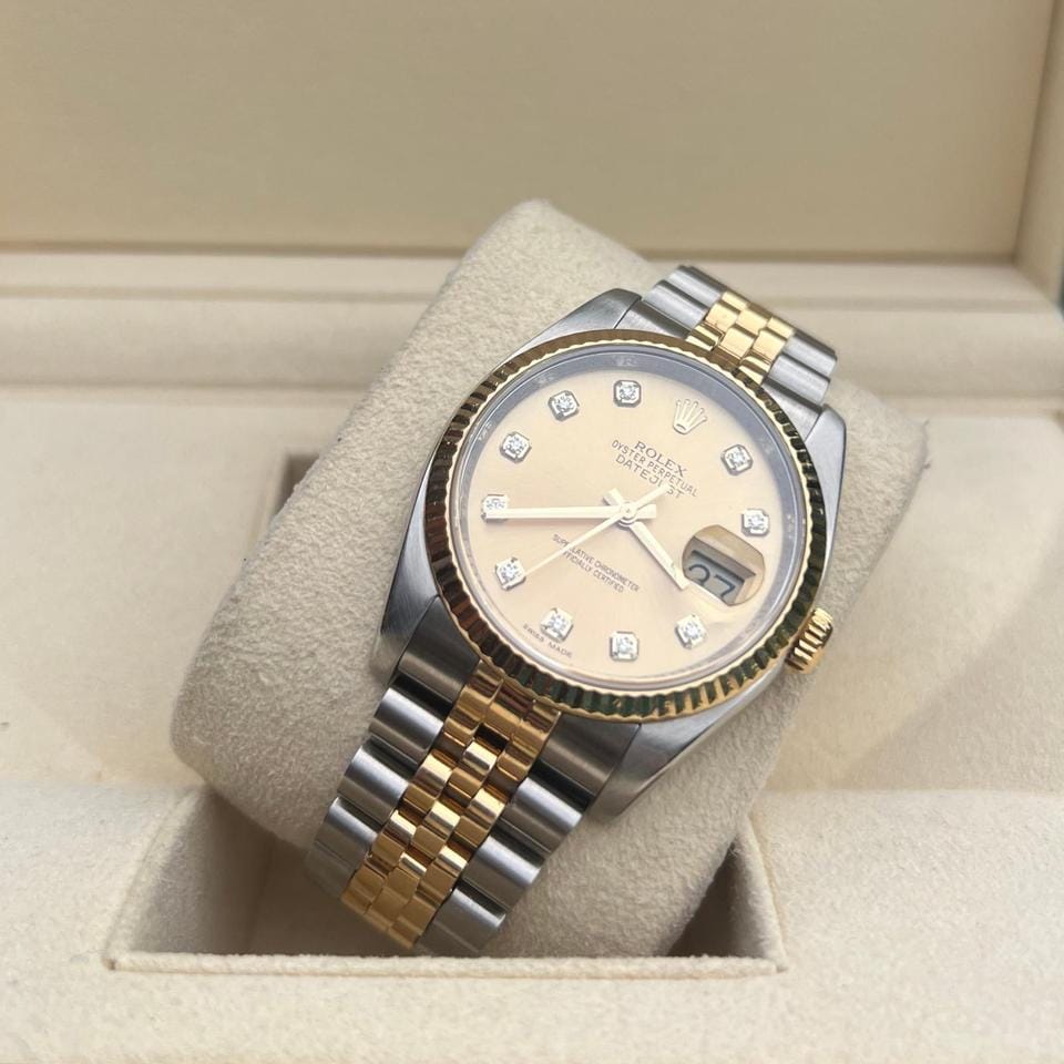 Rolex | Datejust | 116233 | Gold/Steel | 36 mm | Gold/Steel | Champagne | Automatic