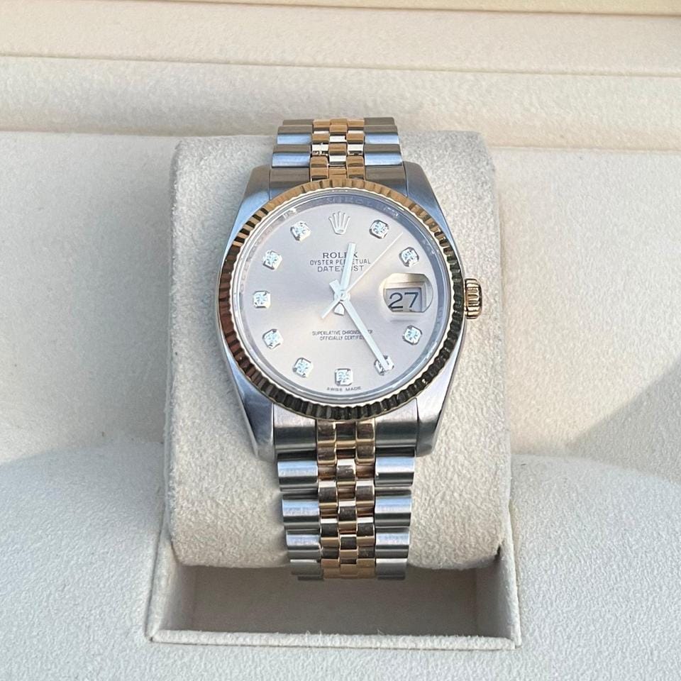 Rolex | Datejust | 116233 | Gold/Steel | 36 mm | Gold/Steel | Champagne | Automatic