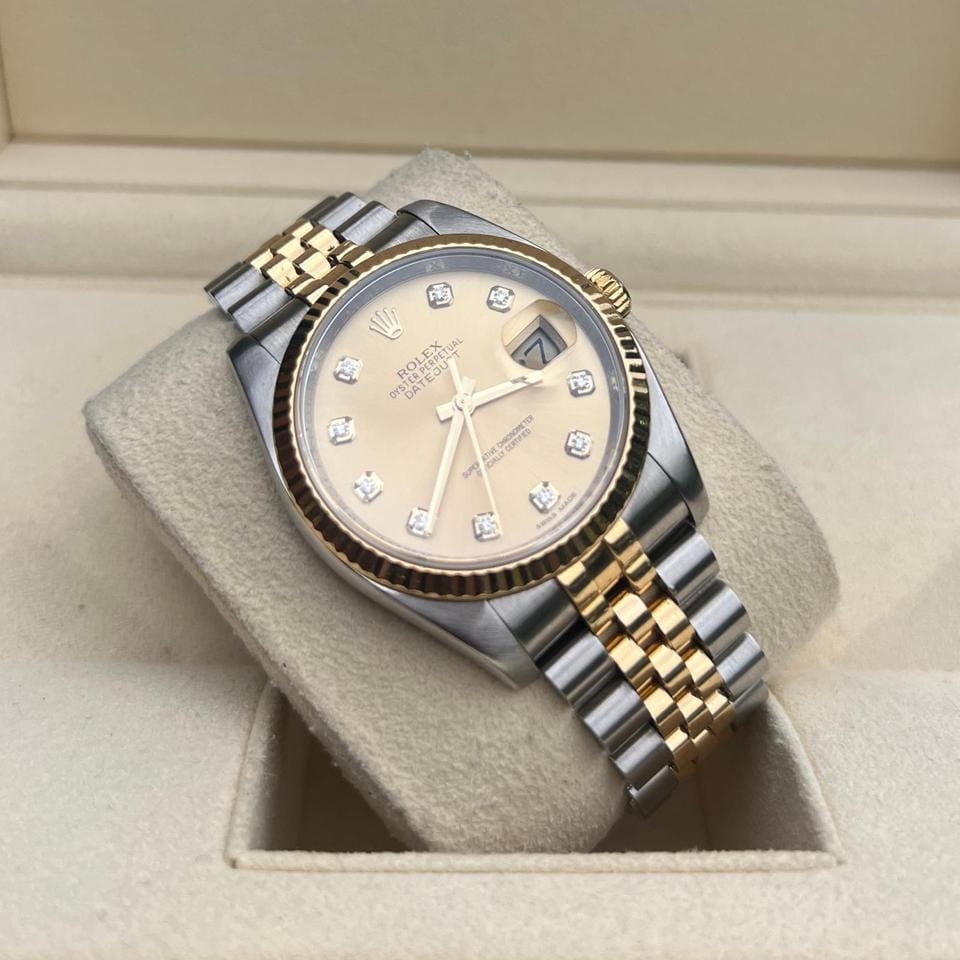 Rolex | Datejust | 116233 | Gold/Steel | 36 mm | Gold/Steel | Champagne | Automatic