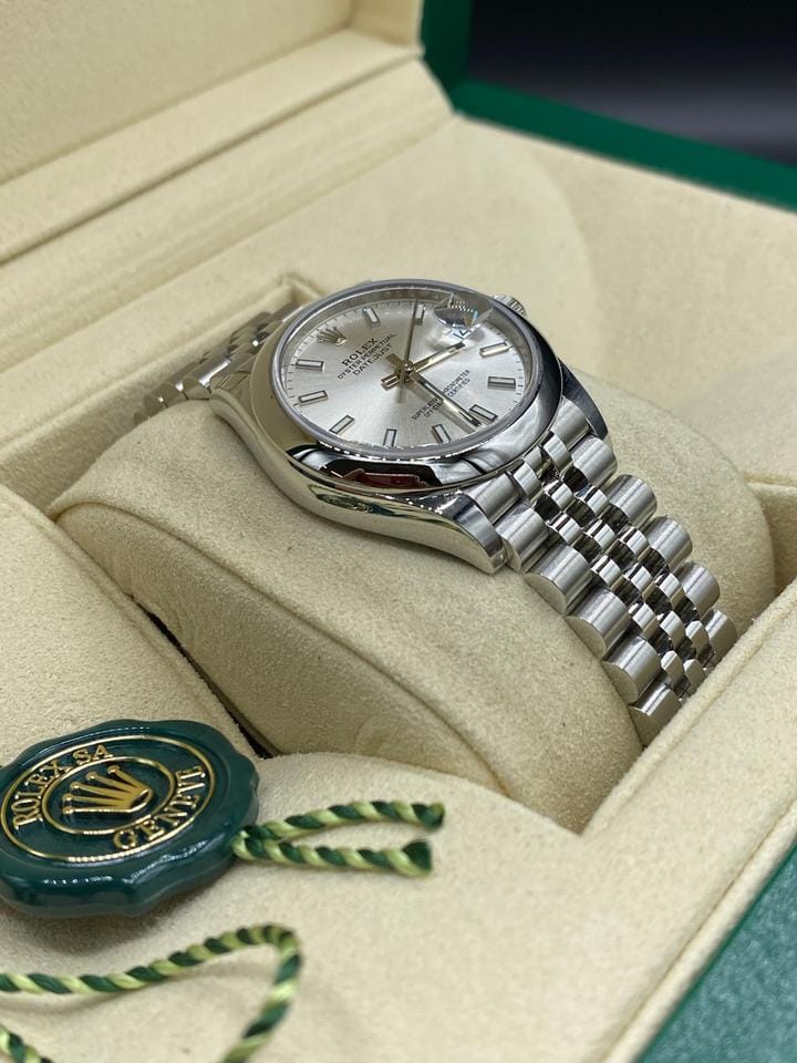 Rolex | Datejust | 278240 SILVER INDEX JUB | Steel | 31 x 37 mm | Steel | Silver | Automatic