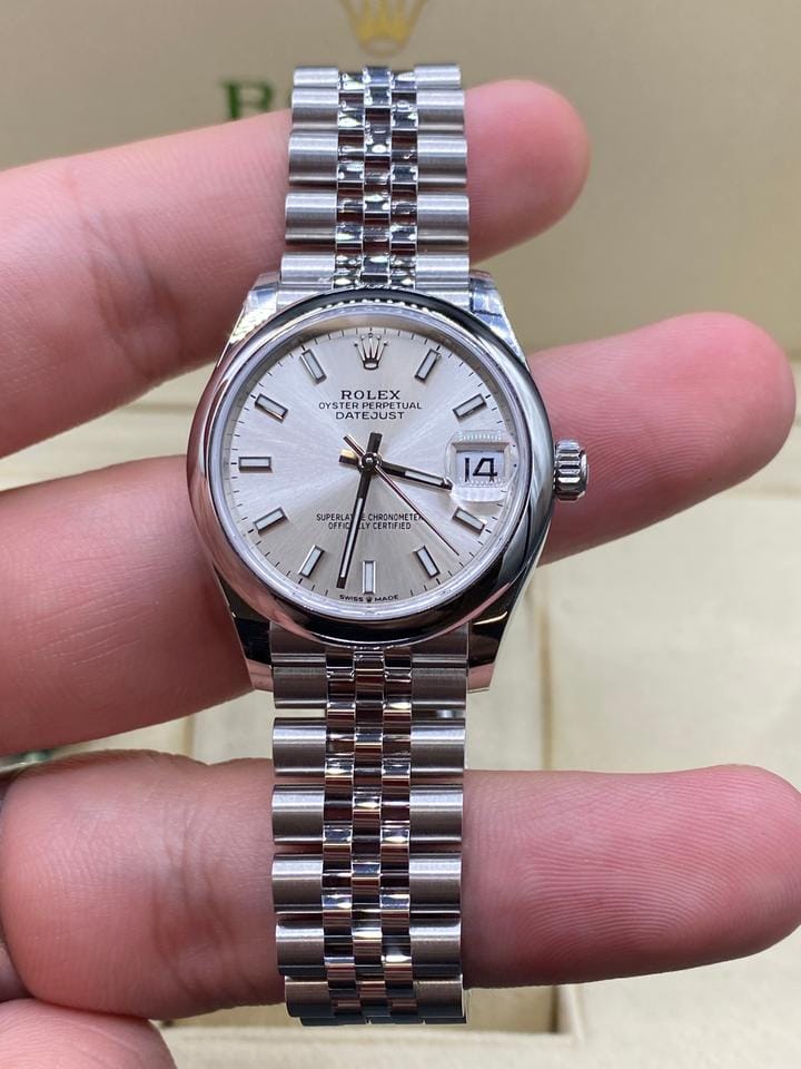 Rolex | Datejust | 278240 SILVER INDEX JUB | Steel | 31 x 37 mm | Steel | Silver | Automatic