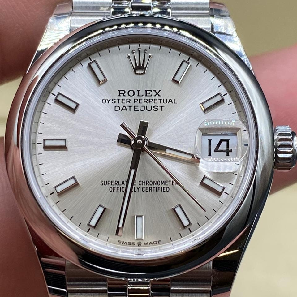 Rolex | Datejust | 278240 SILVER INDEX JUB | Steel | 31 x 37 mm | Steel | Silver | Automatic