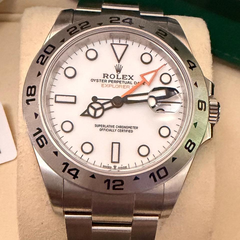 Rolex | Explorer II | 216570 | Steel | 42 mm | Steel | Silver | Automatic