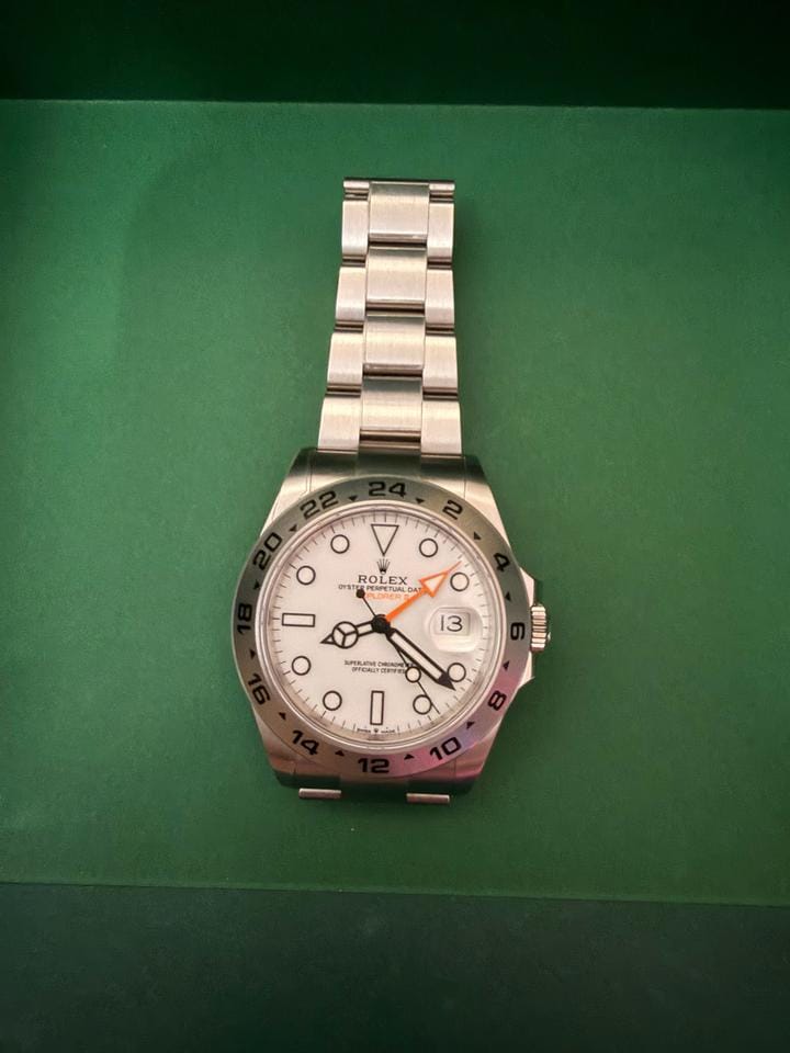 Rolex | Explorer II | 216570 | Steel | 42 mm | Steel | Silver | Automatic
