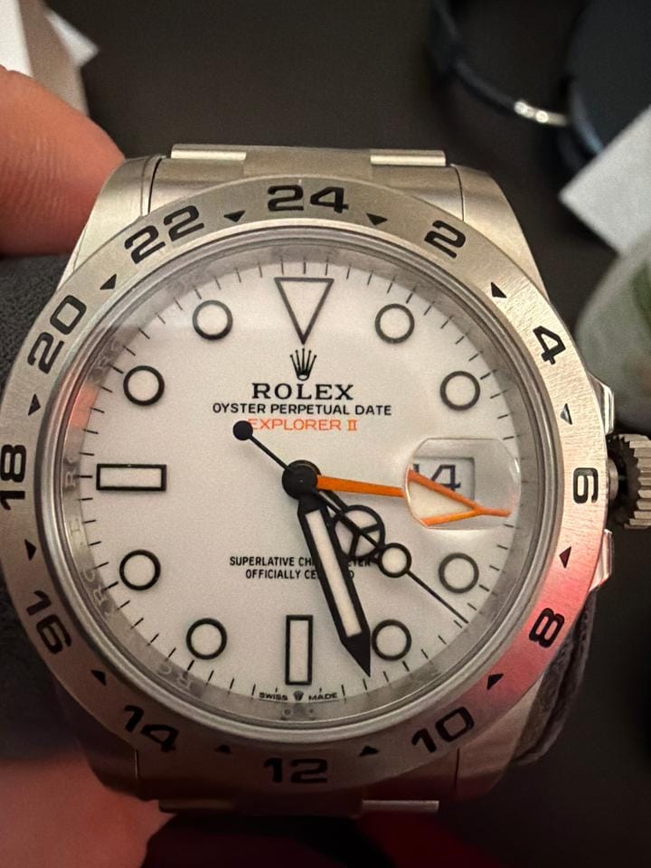 Rolex | Explorer II | 216570 | Steel | 42 mm | Steel | Silver | Automatic