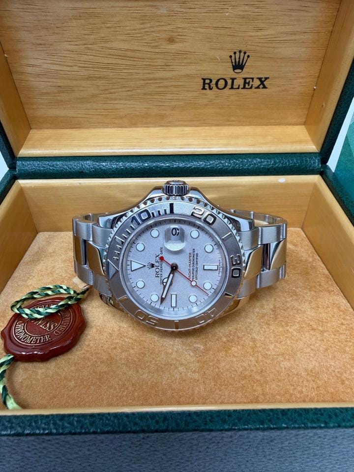 Rolex | Yacht-Master | 16622 | Steel | 40 mm | Steel | Silver (solid) | Automatic