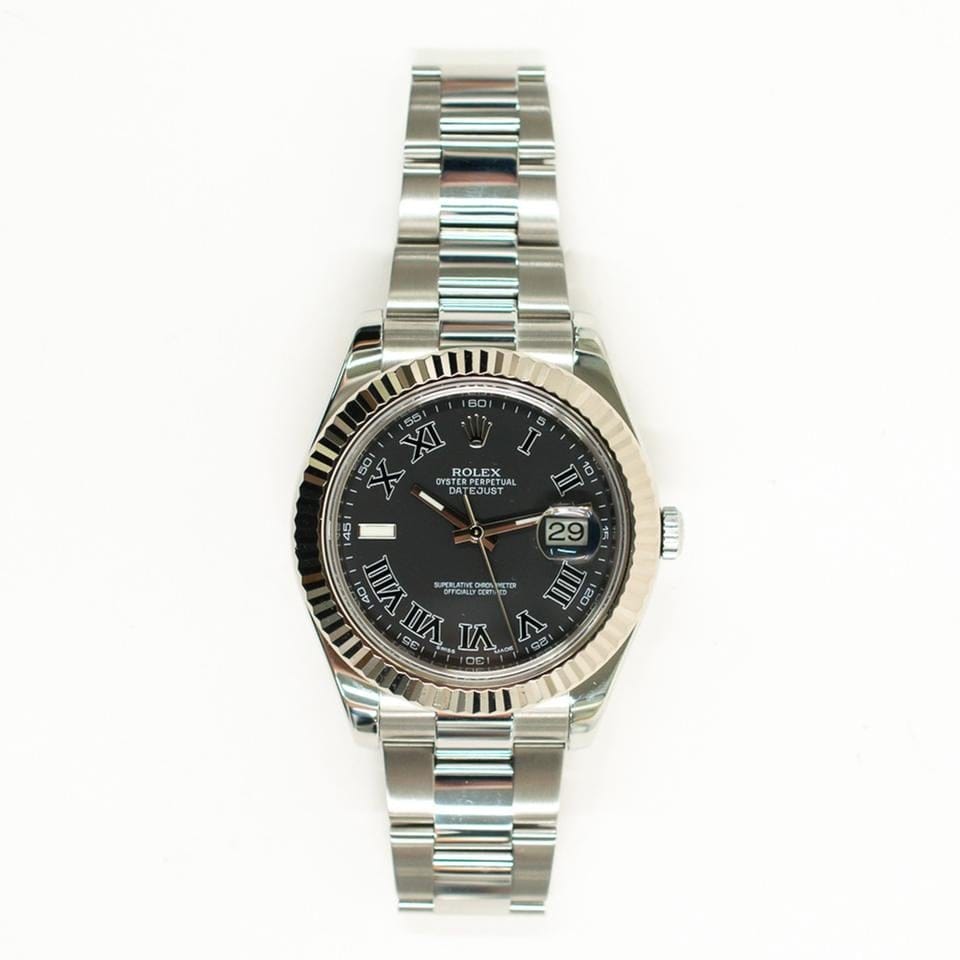 Rolex | Datejust | 116334 | Steel | 41 mm | Steel | Black | Automatic