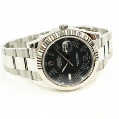 Rolex | Datejust | 116334 | Steel | 41 mm | Steel | Black | Automatic