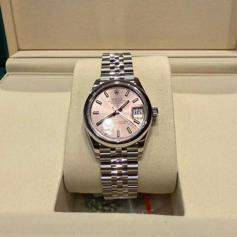 Rolex Lady-Datejust31mm Lady-Datejust Pink Dial Jubilee Bracelet Unworn Full Set