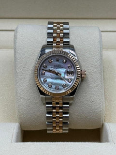 Rolex | Datejust | 179171 | Gold/Steel | 26 mm | Gold/Steel | Mother of pearl | Automatic