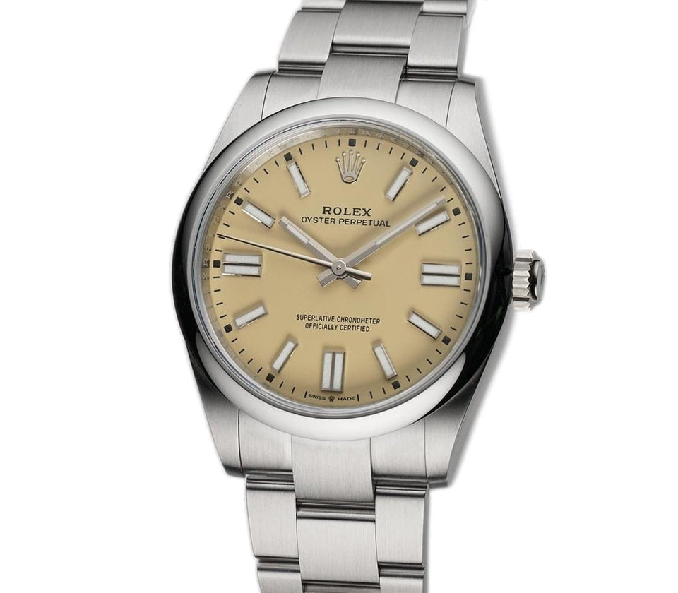 Rolex | Oyster Perpetual | 134300 | Steel | 41 x 47 mm | Steel | Champagne | Automatic