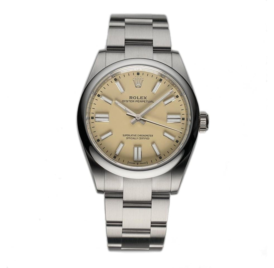 Rolex | Oyster Perpetual | 134300 | Steel | 41 x 47 mm | Steel | Champagne | Automatic